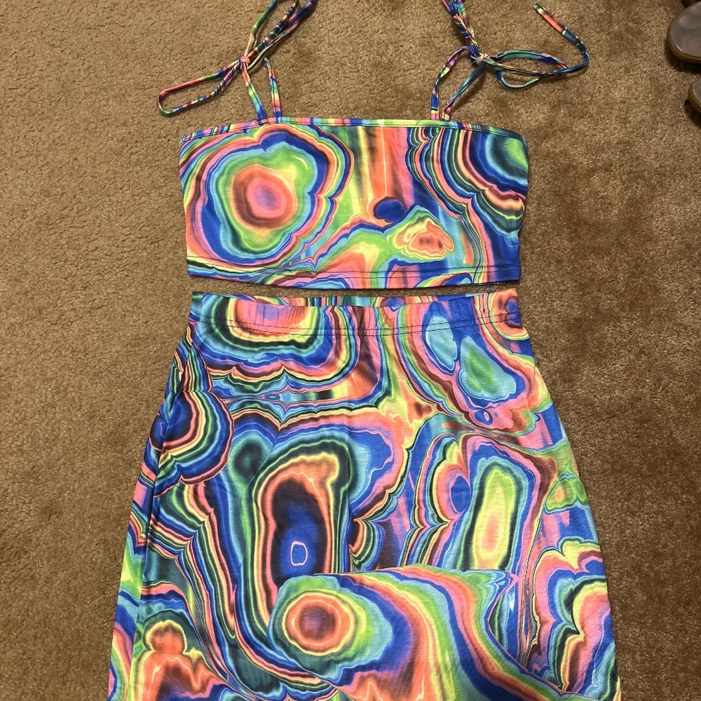 2 pc 70s outfit